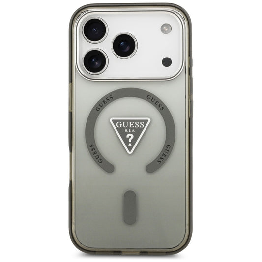 MagSafe cover til Apple iPhone 17 Pro, Guess, IML Gradient Triangle Logo, Khaki
