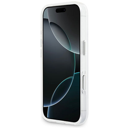 MagSafe cover til Apple iPhone 17 Pro, Guess, IML Gradient Triangle Logo, Transparent