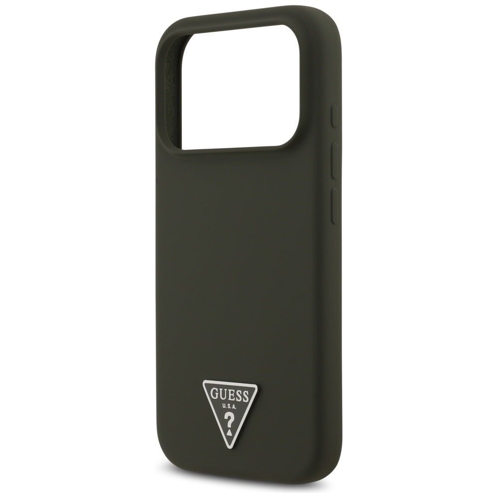 MagSafe cover til Apple iPhone 17 Pro, Guess, Triangle Logo, Kaki