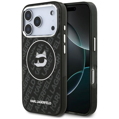 MagSafe cover til Apple iPhone 17 Pro, Karl Lagerfeld, IML Choupette's Head, Sort