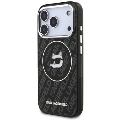 MagSafe cover til Apple iPhone 17 Pro, Karl Lagerfeld, IML Choupette's Head, Sort
