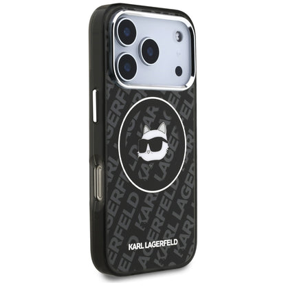 MagSafe cover til Apple iPhone 17 Pro, Karl Lagerfeld, IML Choupette's Head, Sort