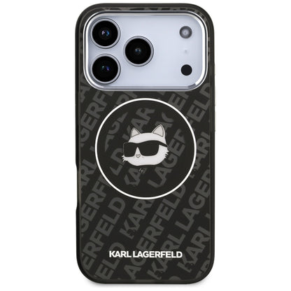 MagSafe cover til Apple iPhone 17 Pro, Karl Lagerfeld, IML Choupette's Head, Sort
