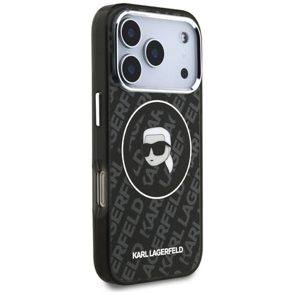 MagSafe cover til Apple iPhone 17 Pro, Karl Lagerfeld, IML Karl's Head, Sort