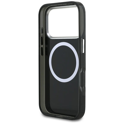 MagSafe cover til Apple iPhone 17 Pro, Karl Lagerfeld, IML KL Monogram, Sort