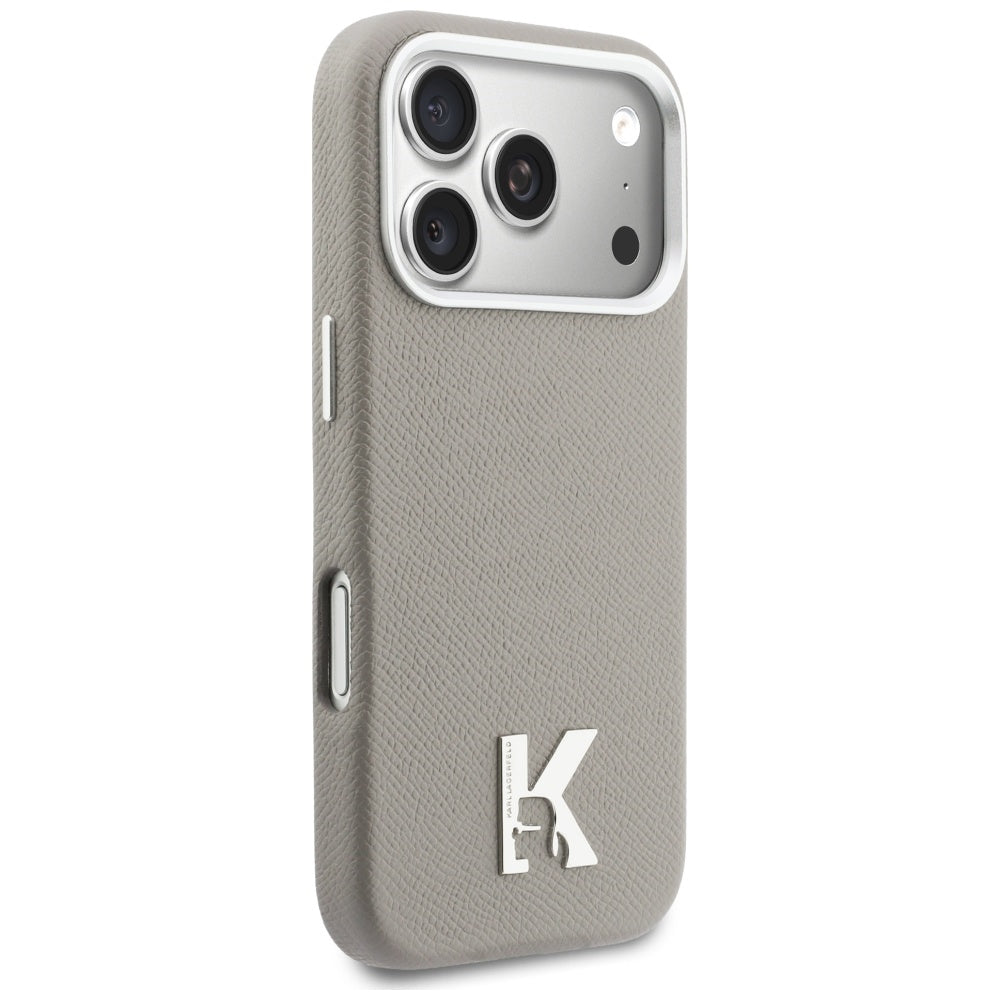 MagSafe cover til Apple iPhone 17 Pro, Karl Lagerfeld, Karl Head Logo, Grå