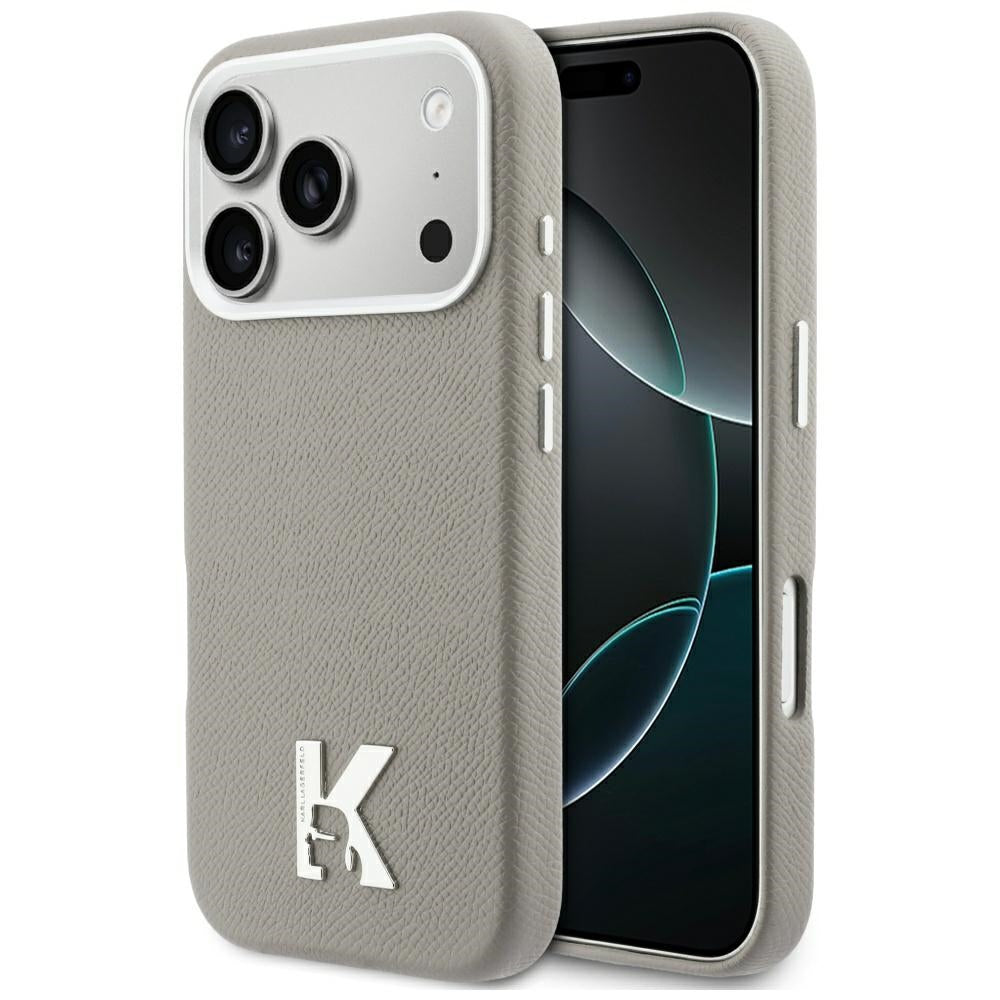 MagSafe cover til Apple iPhone 17 Pro, Karl Lagerfeld, Karl Head Logo, Grå