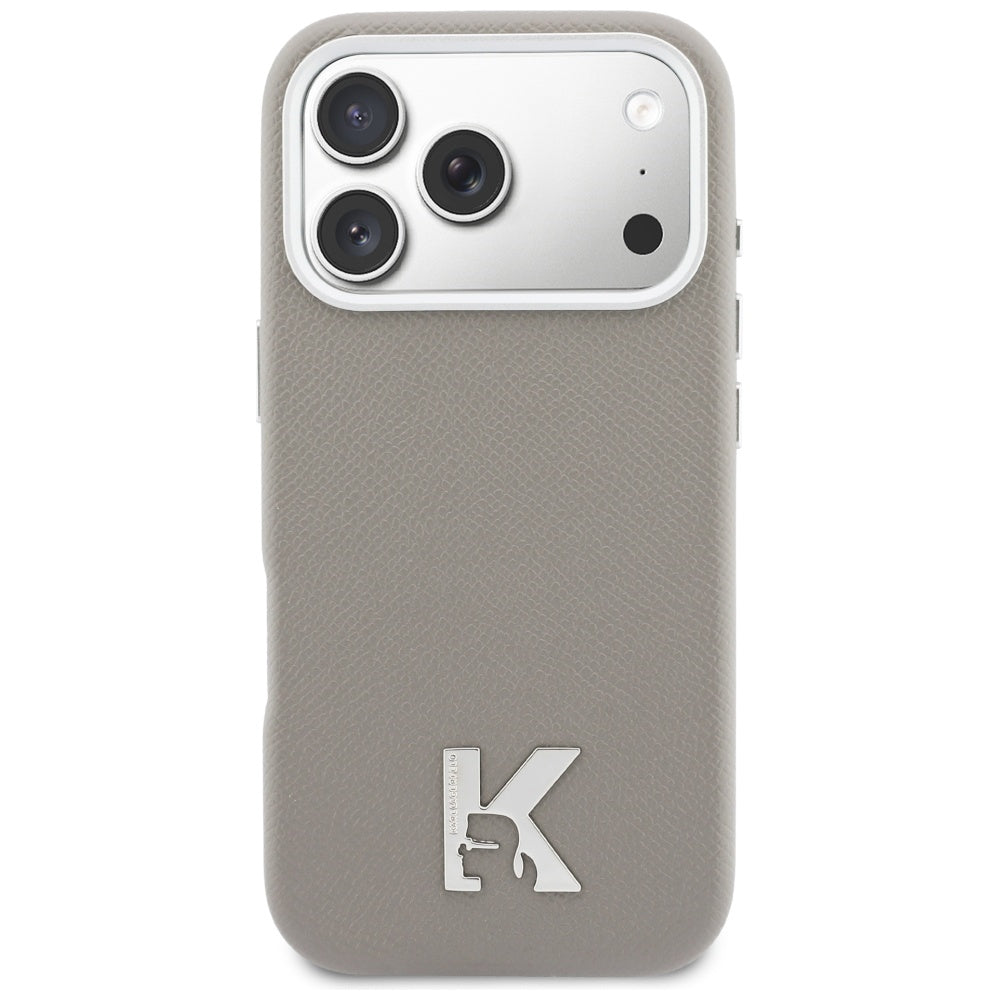 MagSafe cover til Apple iPhone 17 Pro, Karl Lagerfeld, Karl Head Logo, Grå