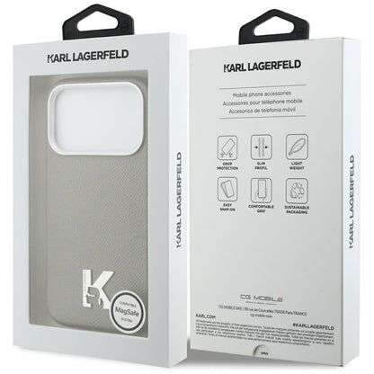 MagSafe cover til Apple iPhone 17 Pro, Karl Lagerfeld, Karl Head Logo, Grå