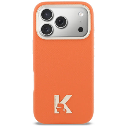 MagSafe cover til Apple iPhone 17 Pro, Karl Lagerfeld, Karl Head Logo, Orange