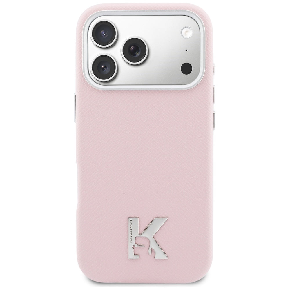 MagSafe cover til Apple iPhone 17 Pro, Karl Lagerfeld, Karl Head Logo, Pink