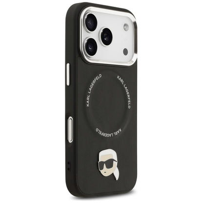 MagSafe cover til Apple iPhone 17 Pro, Karl Lagerfeld, Karl Pin, Sort