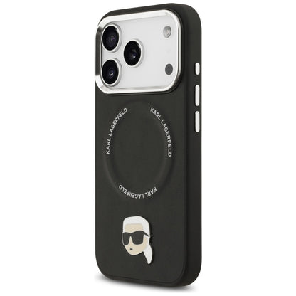 MagSafe cover til Apple iPhone 17 Pro, Karl Lagerfeld, Karl Pin, Sort