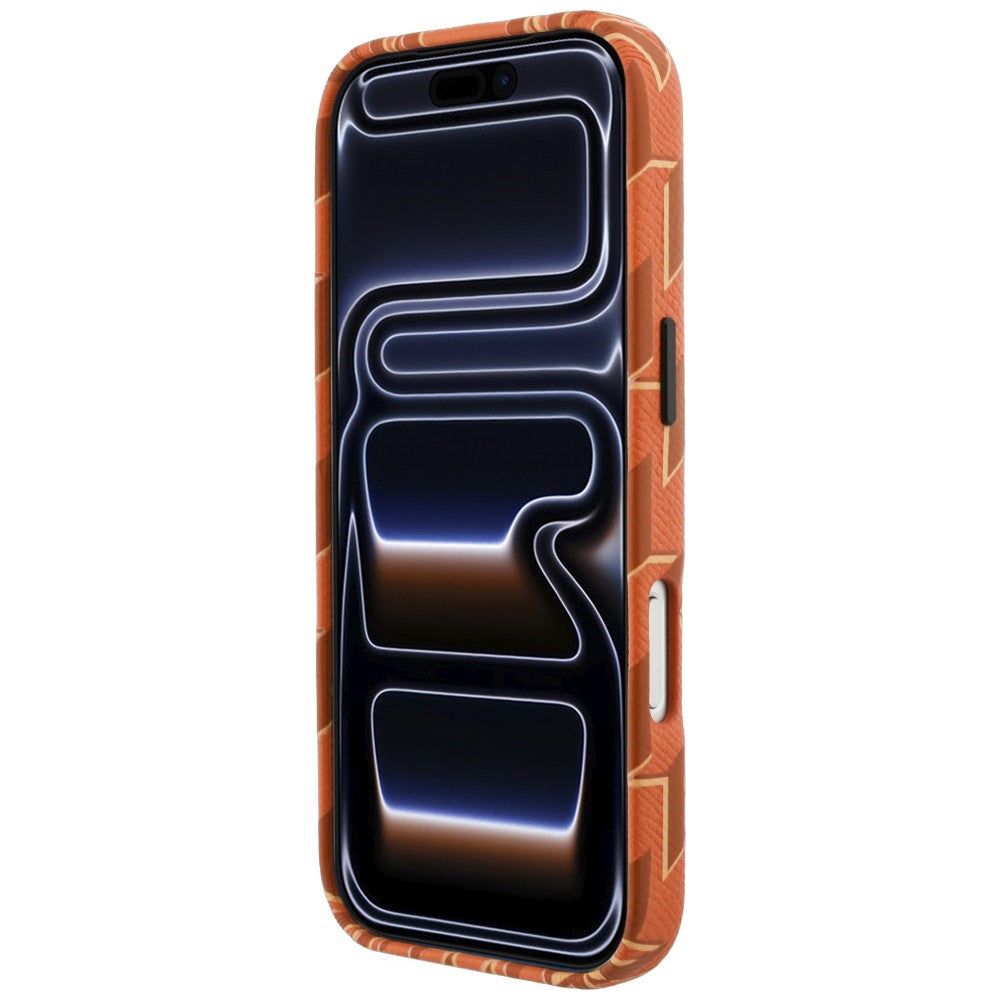 MagSafe cover til Apple iPhone 17 Pro, Karl Lagerfeld, KL Monogram Logo, Orange