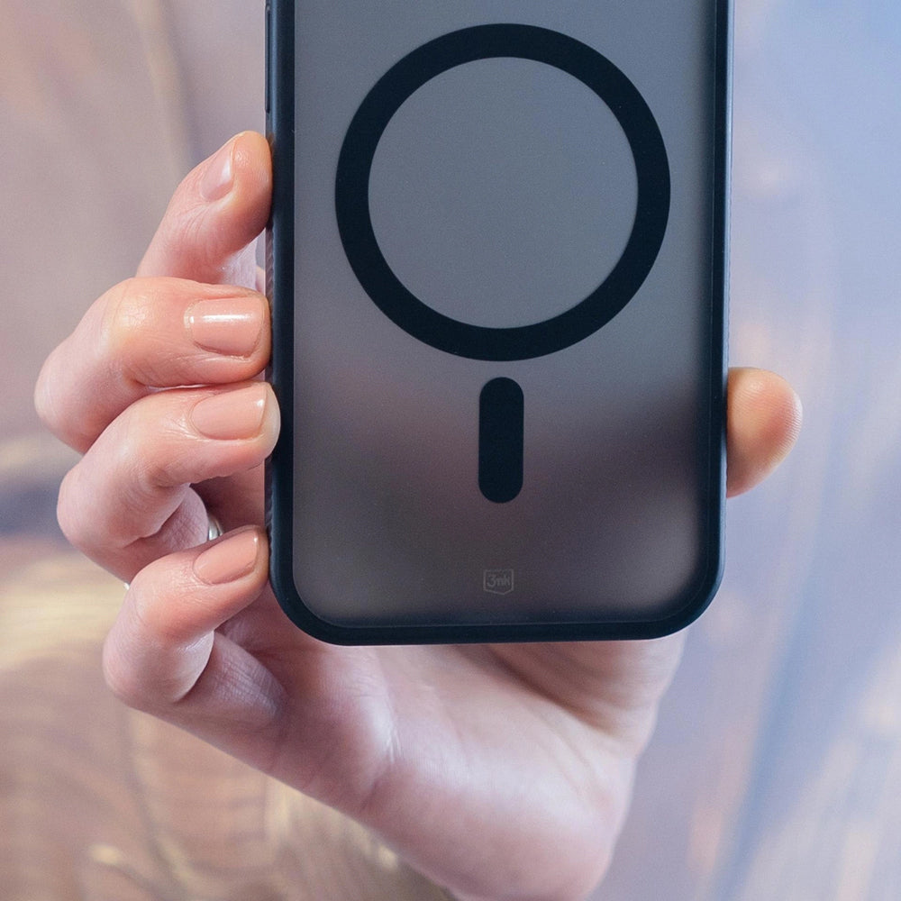 MagSafe Case for Apple iPhone 17 Pro Max, 3MK, Smoke MagCase, Black