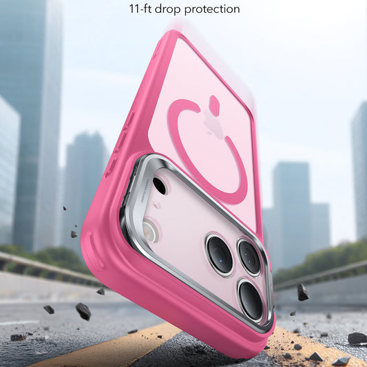 MagSafe cover til Apple iPhone 17 Pro Max, ESR, Classic Hybrid Kickstand, Satinrosa