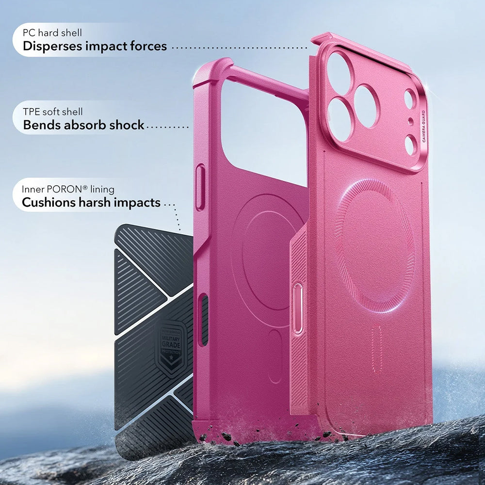MagSafe cover til Apple iPhone 17 Pro Max, ESR, Cyber, Pink