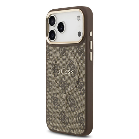 MagSafe cover til Apple iPhone 17 Pro Max, Guess, 4G Classic, Brun