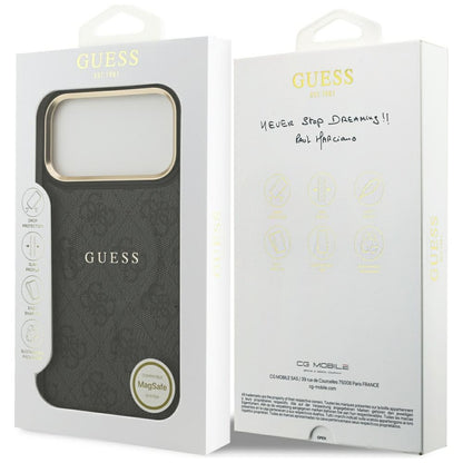 MagSafe cover til Apple iPhone 17 Pro Max, Guess, 4G Classic, Sort