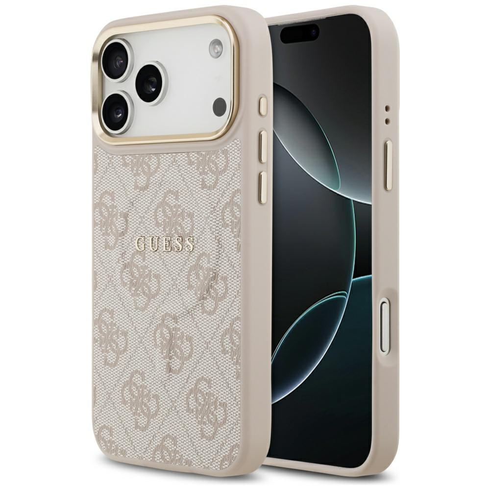 MagSafe cover til Apple iPhone 17 Pro Max, Guess, 4G Classic, Pink