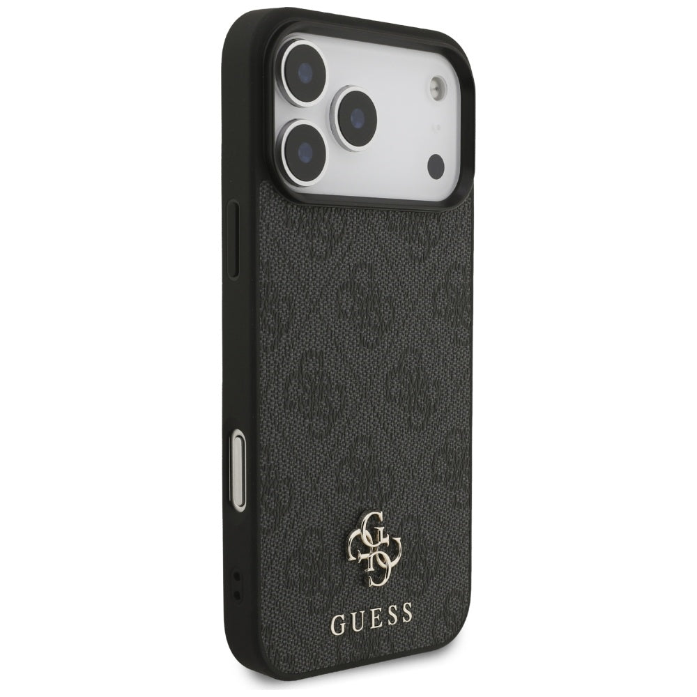 MagSafe cover til Apple iPhone 17 Pro Max, Guess, 4G Small and Classic Logo, Sort