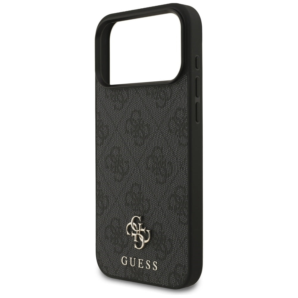 MagSafe cover til Apple iPhone 17 Pro Max, Guess, 4G Small and Classic Logo, Sort