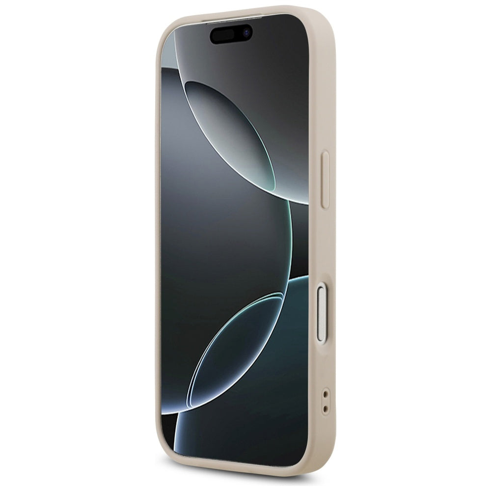 MagSafe cover til Apple iPhone 17 Pro Max, Guess, 4G Triangle Strass, Pink