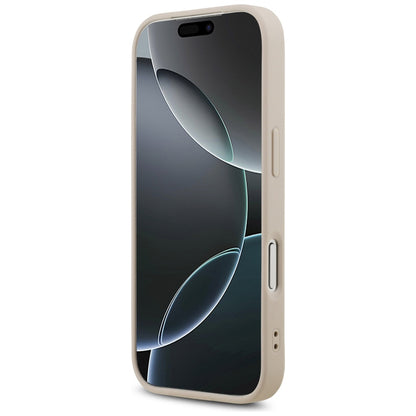 MagSafe cover til Apple iPhone 17 Pro Max, Guess, 4G Triangle Strass, Pink