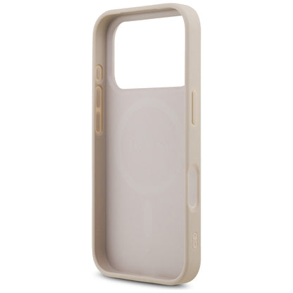 MagSafe cover til Apple iPhone 17 Pro Max, Guess, 4G Triangle Strass, Pink