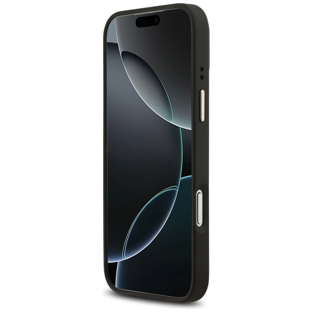 MagSafe cover til Apple iPhone 17 Pro Max, Guess, Peony Hot Stamp, Sort