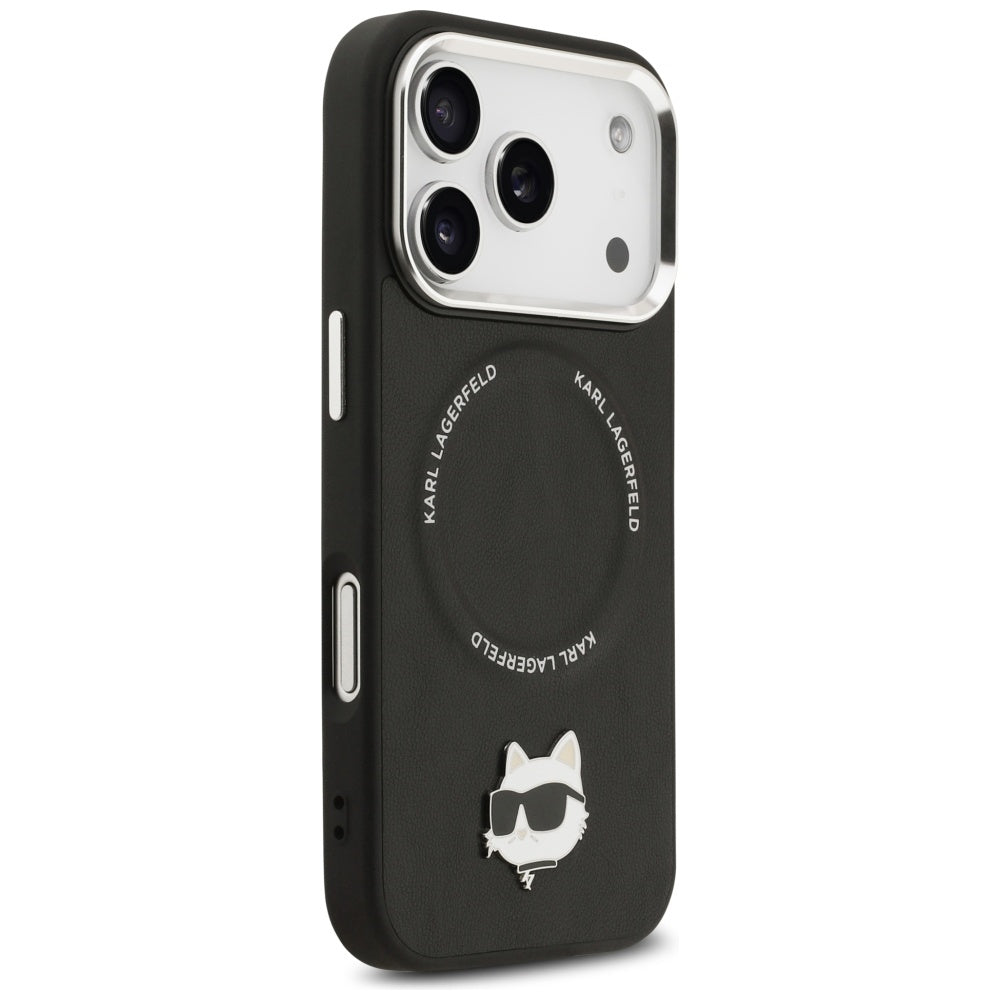 MagSafe cover til Apple iPhone 17 Pro Max, Karl Lagerfeld, Choupette Pin, Sort