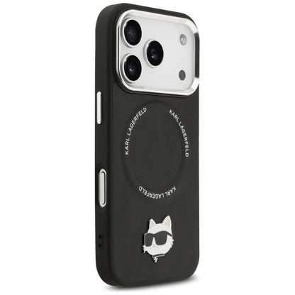 MagSafe cover til Apple iPhone 17 Pro Max, Karl Lagerfeld, Choupette Pin, Sort