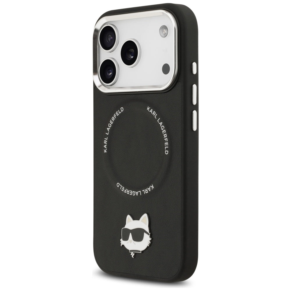MagSafe cover til Apple iPhone 17 Pro Max, Karl Lagerfeld, Choupette Pin, Sort