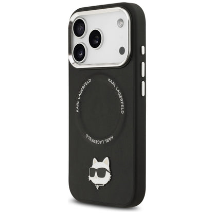 MagSafe cover til Apple iPhone 17 Pro Max, Karl Lagerfeld, Choupette Pin, Sort