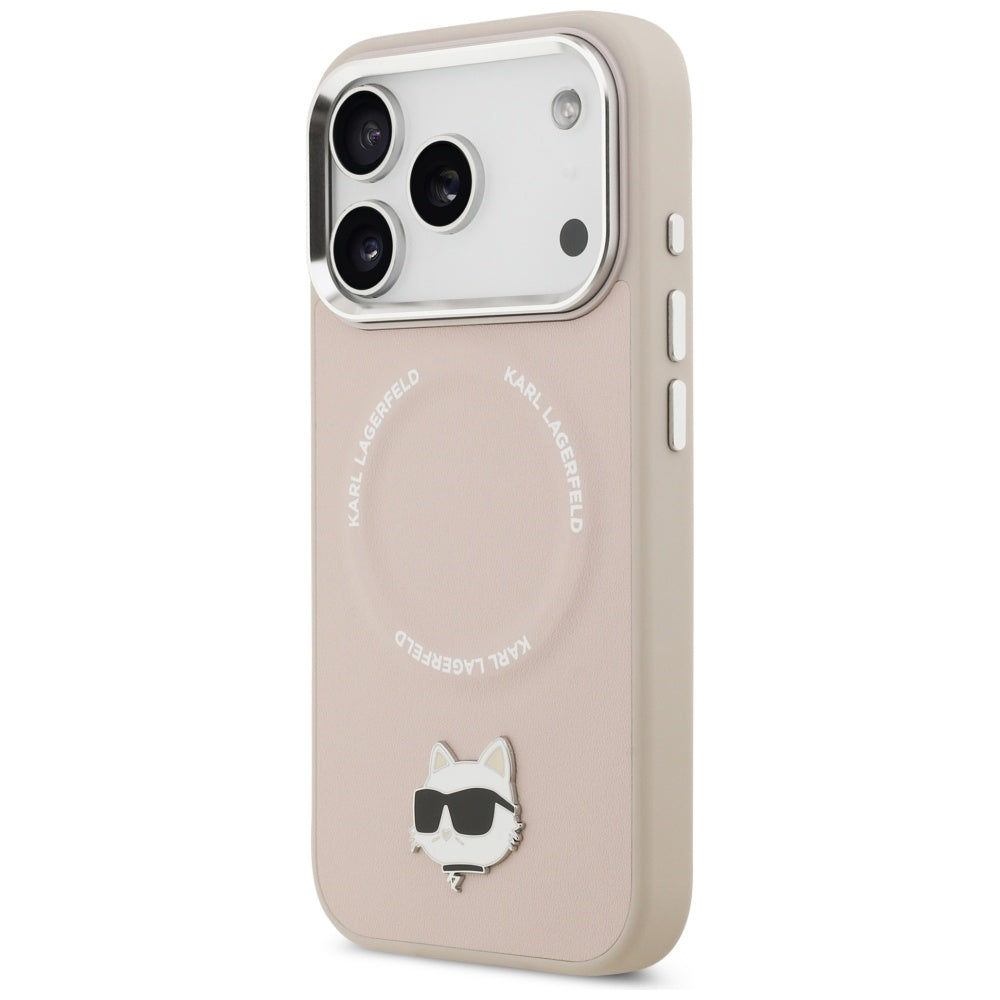 MagSafe cover til Apple iPhone 17 Pro Max, Karl Lagerfeld, Choupette Pin, Pink
