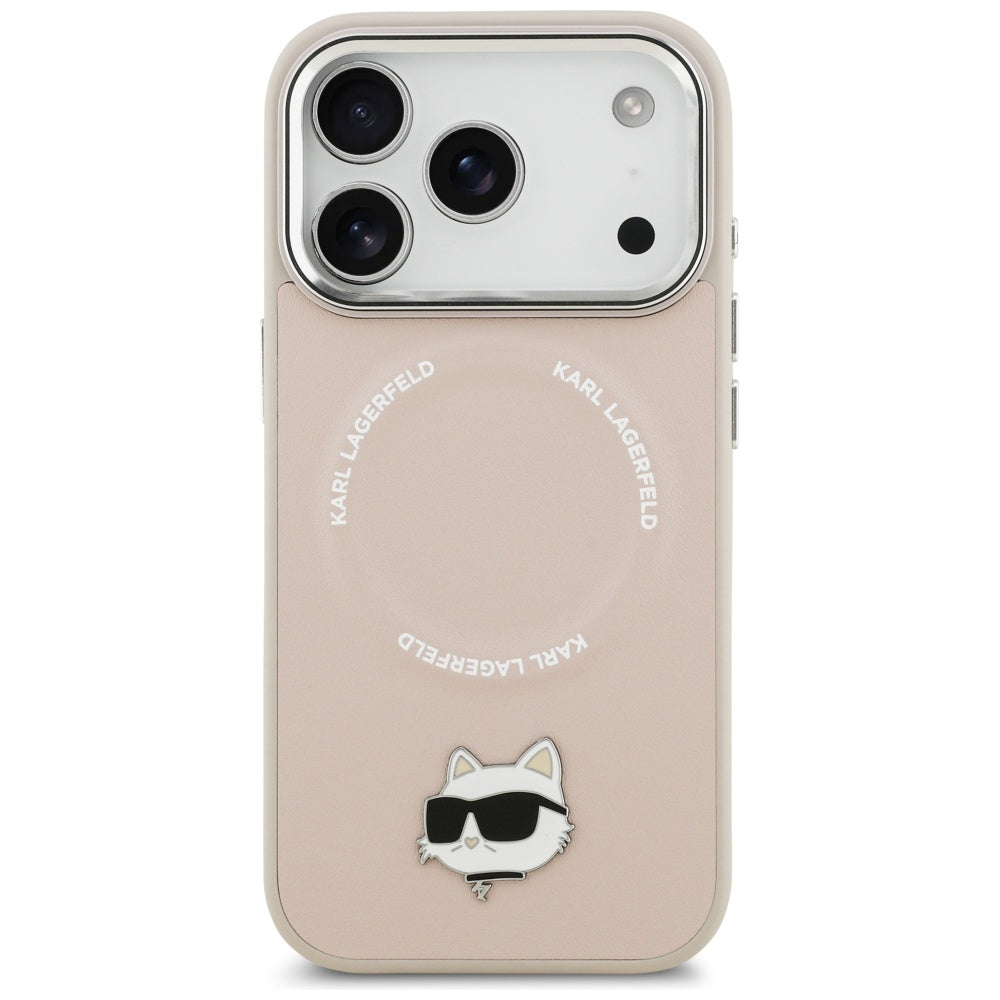 MagSafe cover til Apple iPhone 17 Pro Max, Karl Lagerfeld, Choupette Pin, Pink