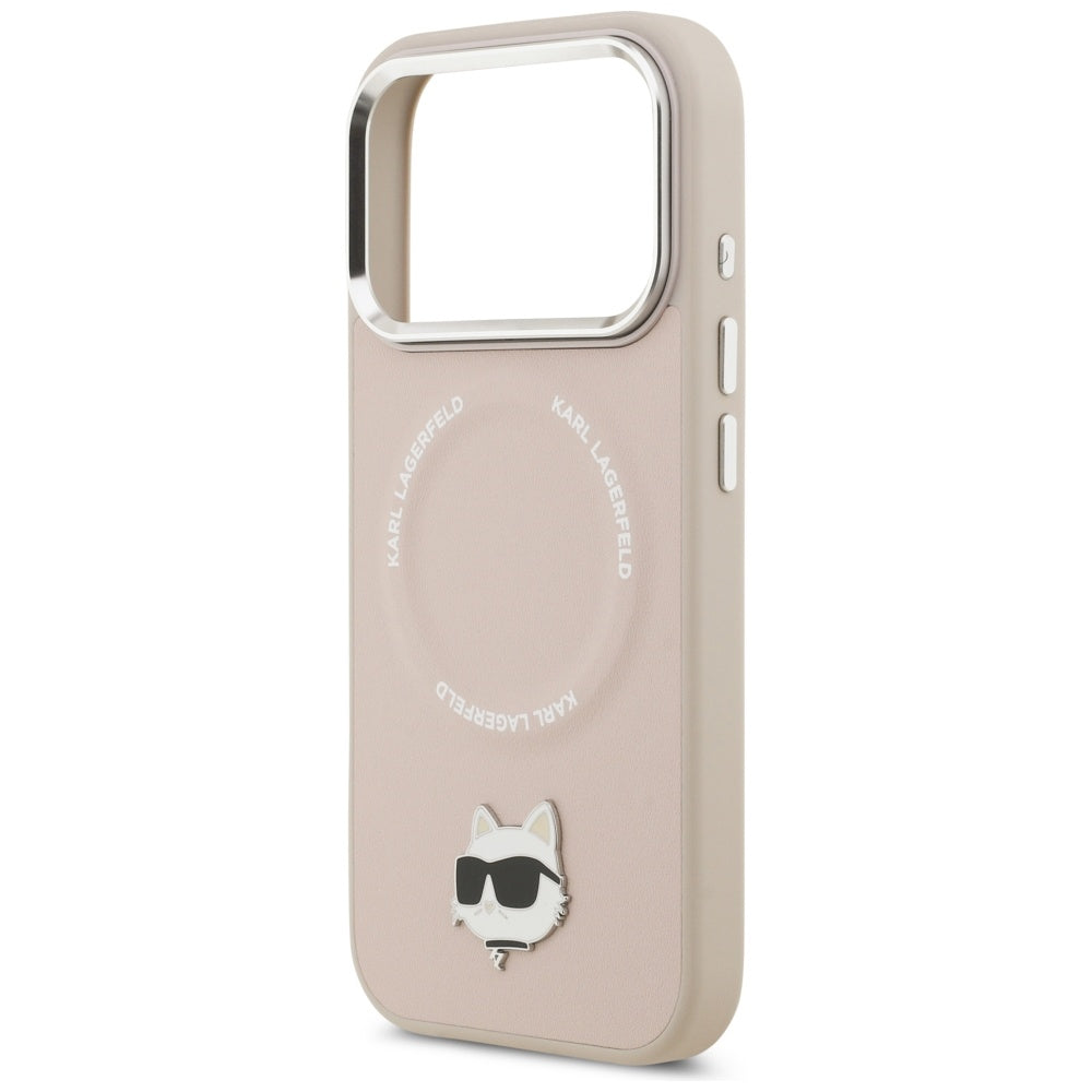 MagSafe cover til Apple iPhone 17 Pro Max, Karl Lagerfeld, Choupette Pin, Pink