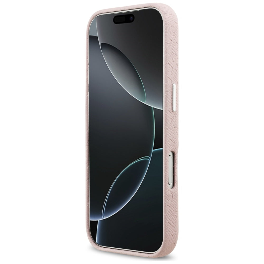 MagSafe cover til Apple iPhone 17 Pro Max, Karl Lagerfeld, FW Stamped Karl, Pink
