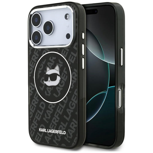 MagSafe cover til Apple iPhone 17 Pro Max, Karl Lagerfeld, IML Choupette's Head, Sort
