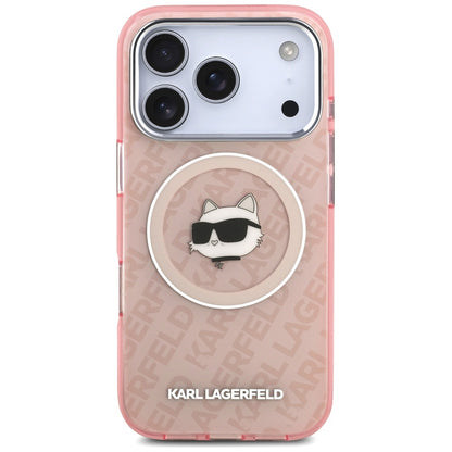 MagSafe cover til Apple iPhone 17 Pro Max, Karl Lagerfeld, IML Choupette's Head, Pink