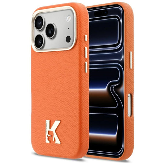 MagSafe cover til Apple iPhone 17 Pro Max, Karl Lagerfeld, Karl Head Logo, Orange