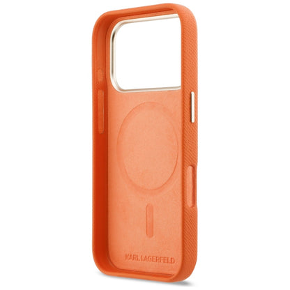 MagSafe cover til Apple iPhone 17 Pro Max, Karl Lagerfeld, Karl Head Logo, Orange
