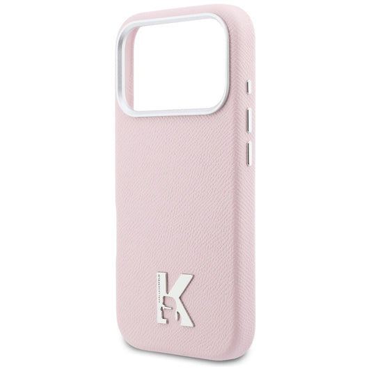 MagSafe cover til Apple iPhone 17 Pro Max, Karl Lagerfeld, Karl Head Logo, Pink