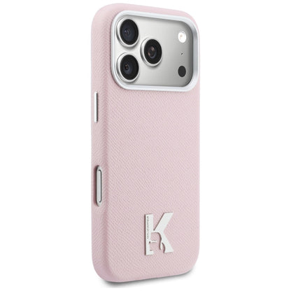 MagSafe cover til Apple iPhone 17 Pro Max, Karl Lagerfeld, Karl Head Logo, Pink