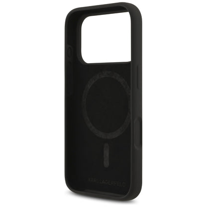 MagSafe cover til Apple iPhone 17 Pro Max, Karl Lagerfeld, Ring Karl & Choupette, Sort