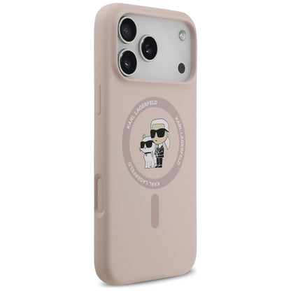 MagSafe cover til Apple iPhone 17 Pro Max, Karl Lagerfeld, Ring Karl & Choupette, Pink