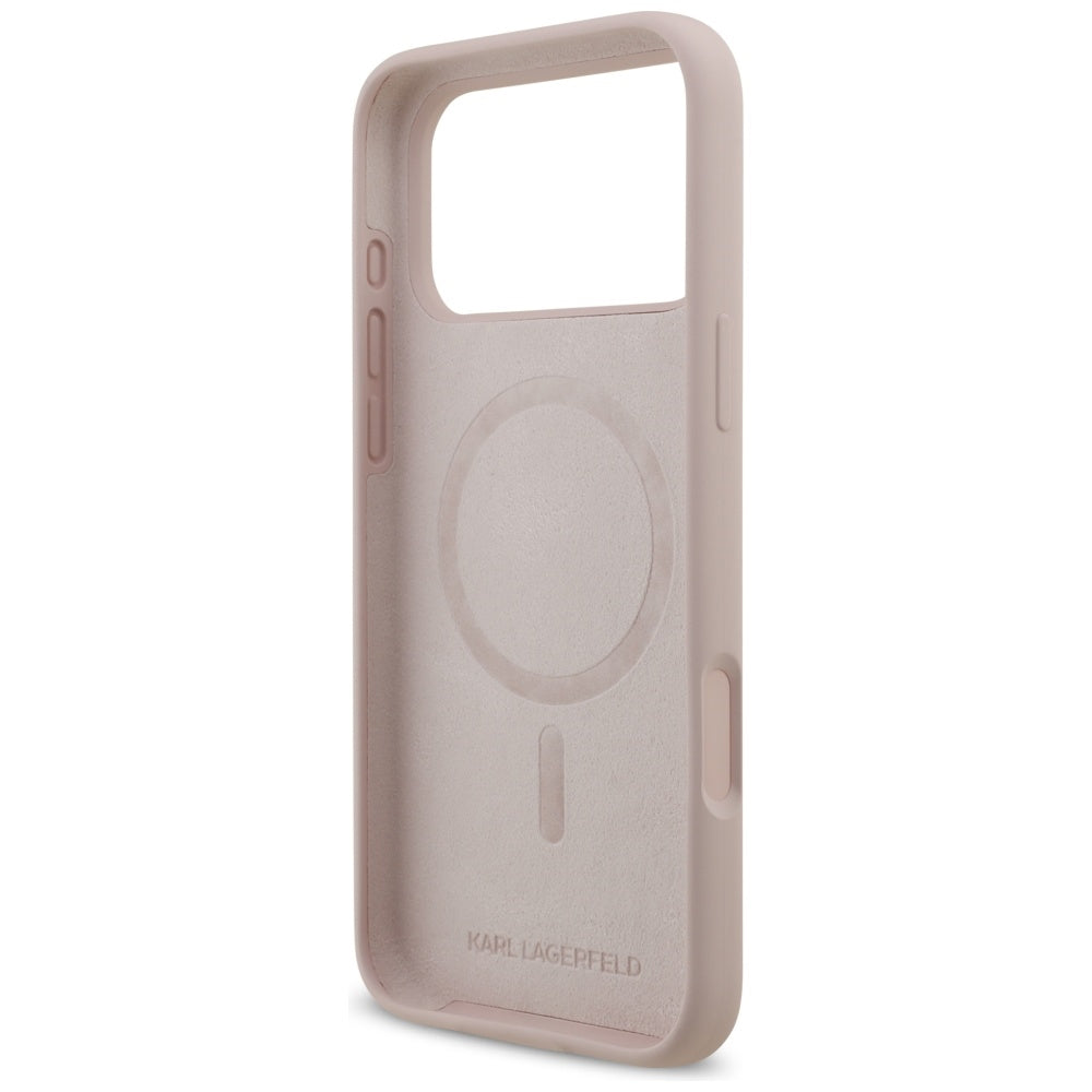 MagSafe cover til Apple iPhone 17 Pro Max, Karl Lagerfeld, Ring Karl & Choupette, Pink