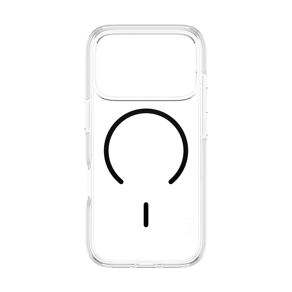 MagSafe cover til Apple iPhone 17 Pro Max, PanzerGlass, Care Urban Explorer, Sort Transparent