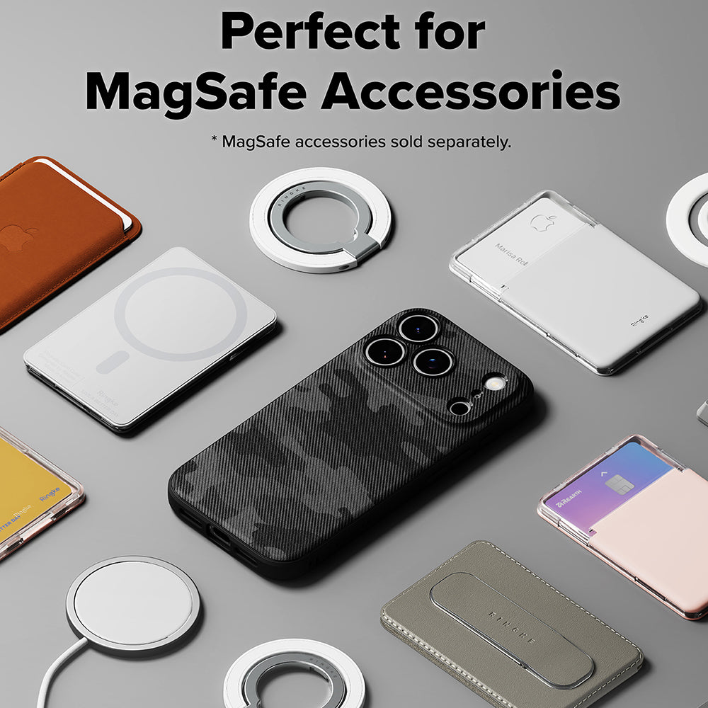 MagSafe cover til Apple iPhone 17 Pro Max, Ringke, Onyx, Camouflage
