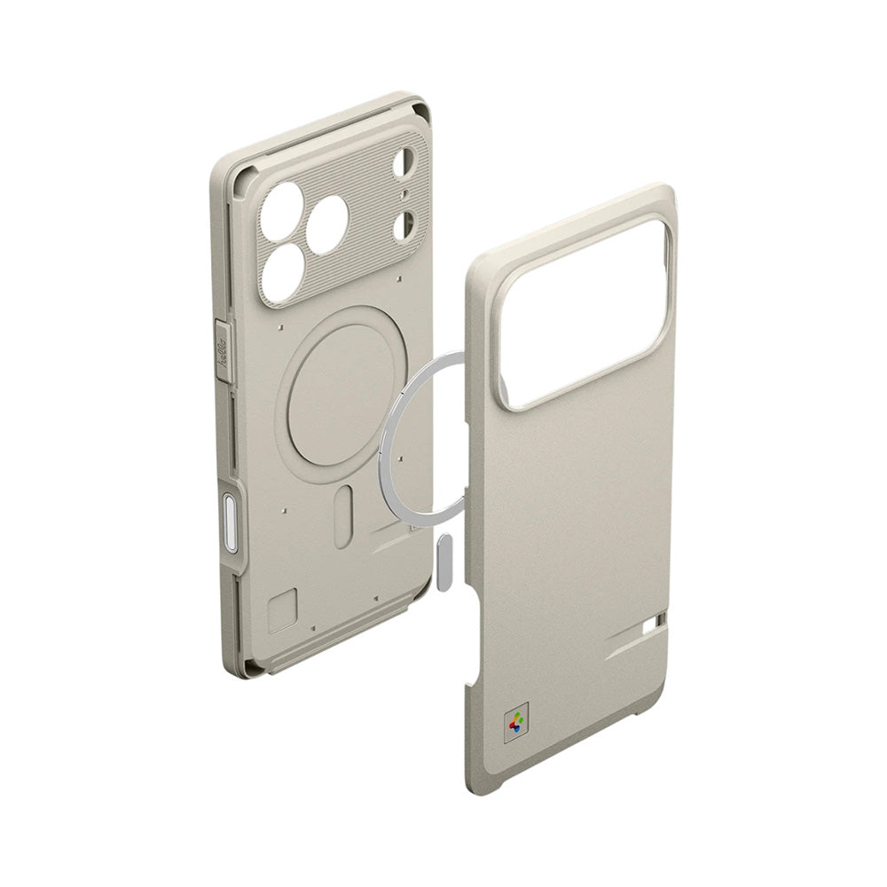 MagSafe Case for Apple iPhone 17 Pro Max, Spigen, Classic LS, Cream ACS10478
